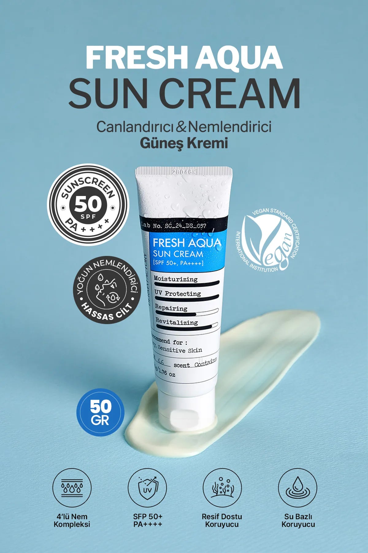 Derma Factory Fresh Aqua Sun Cream