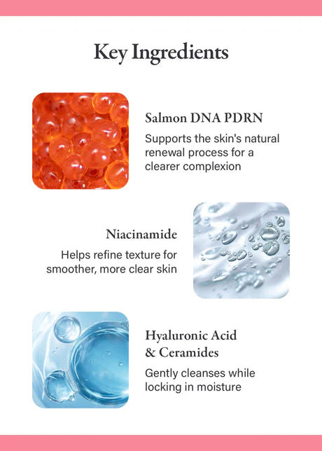 Medicube PDRN Niacinamide Whip Cleanser 120g