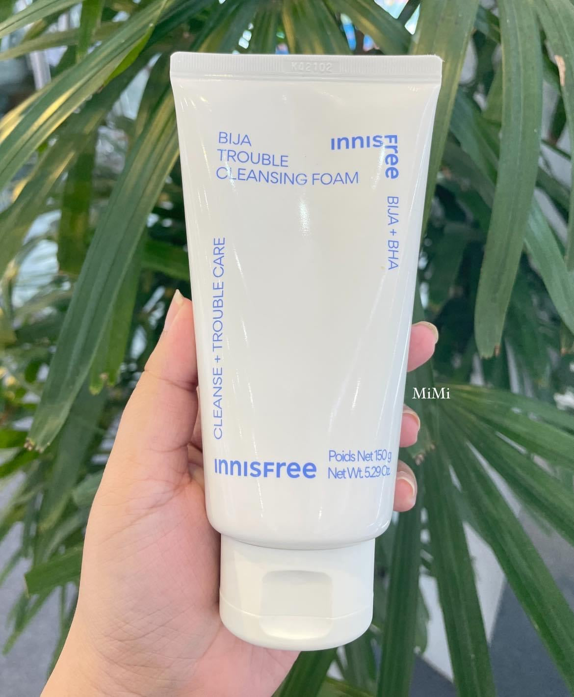 Innisfree Bija Trouble Cleansing Foam