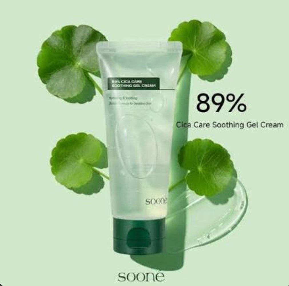 SOONE Cica Soothing Gel Cream (100ml)