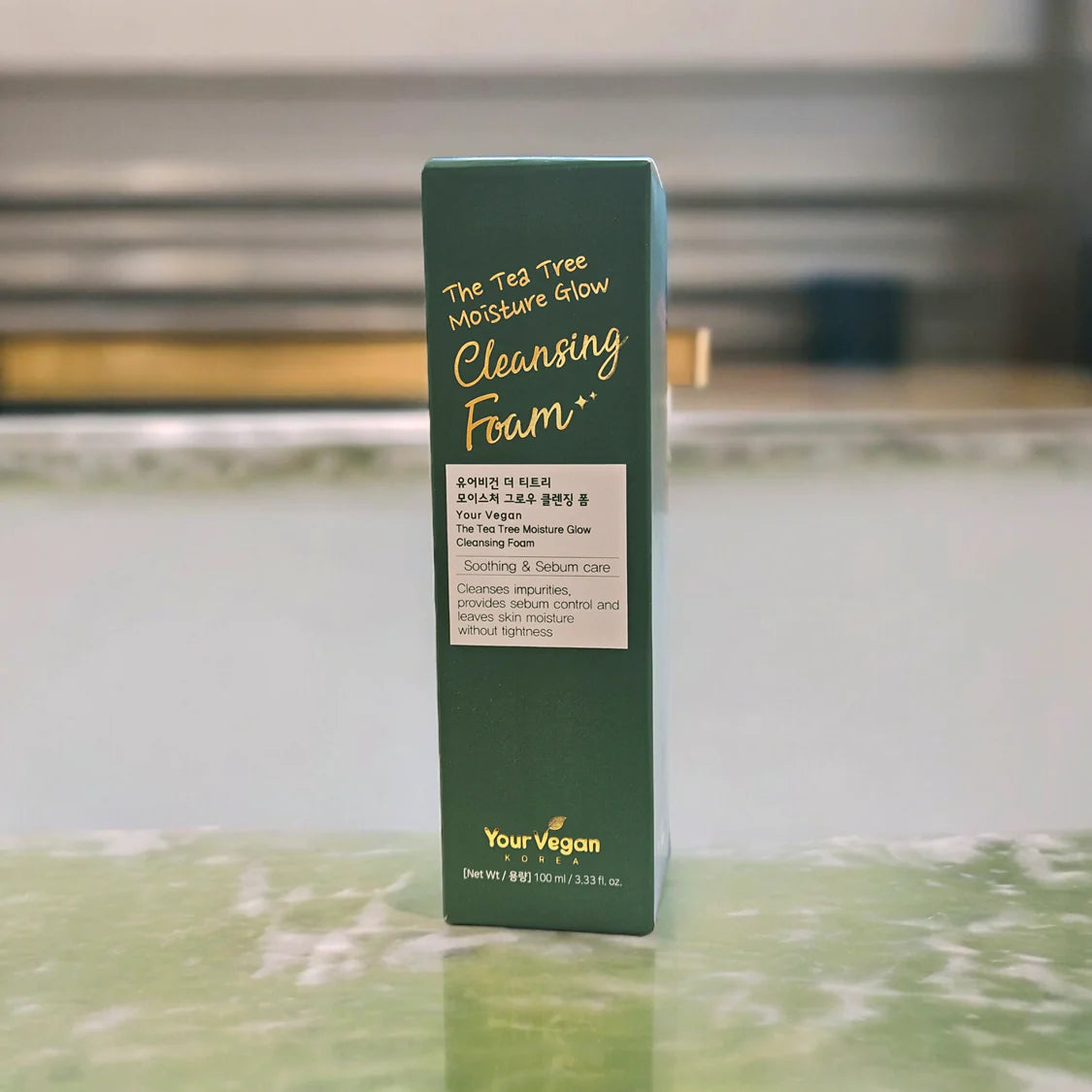 Your Vegan The Tea Tree Moisture Glow Cleansing Foam