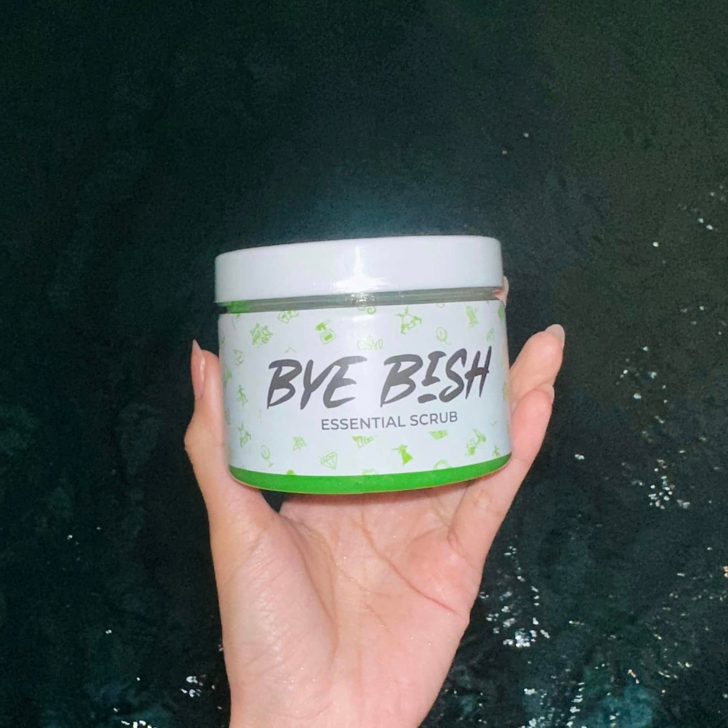 A Moe Bye Bish Essential Scrub 350g ( Green Tea )
