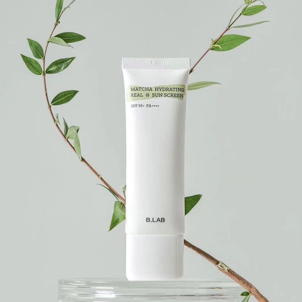 B-Lab Matcha Hydrating Real Sunscreen SPF50+ PA++++ 50ml