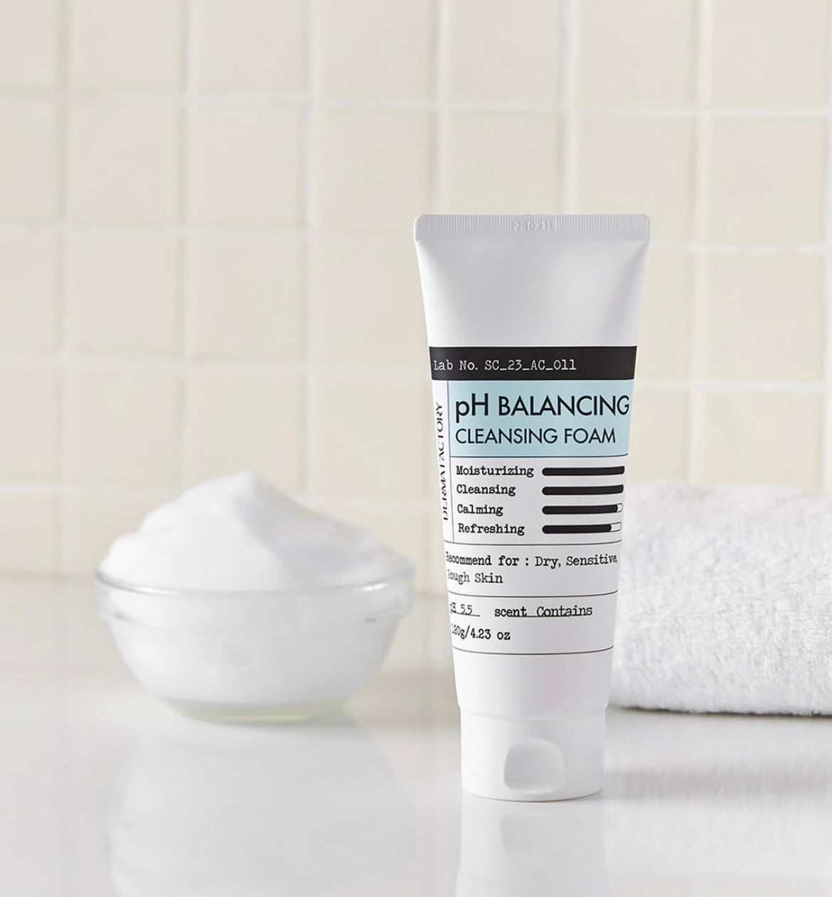 Derma Factory pH Balancing Cleansing Foam