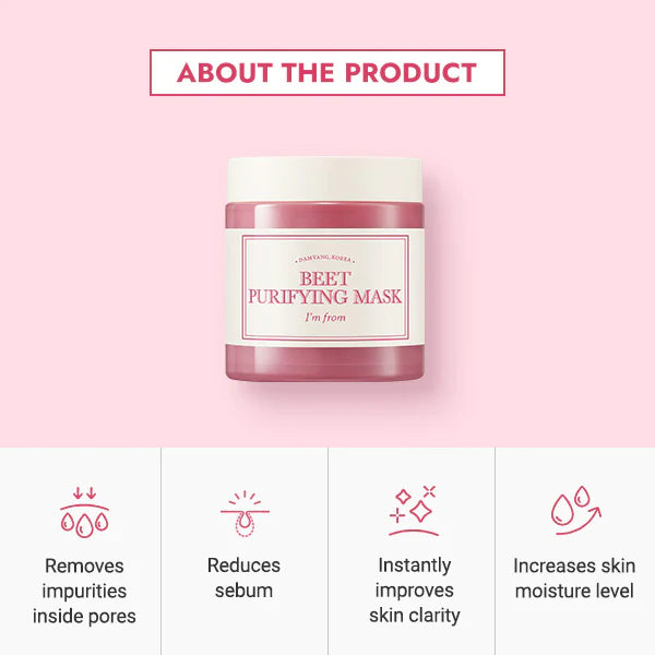 I’m From Beet Purifying Mask 110g