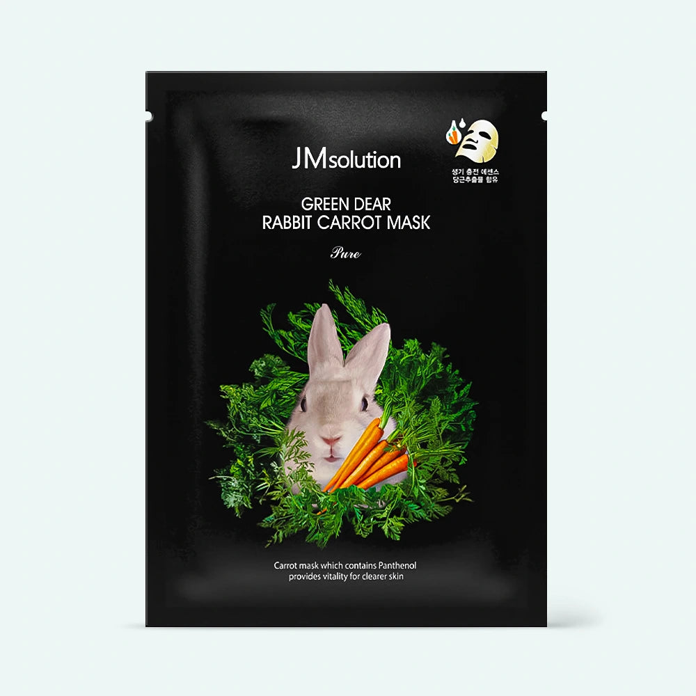 JM Solution Green Dear Rabbit Carrot Mask Pure