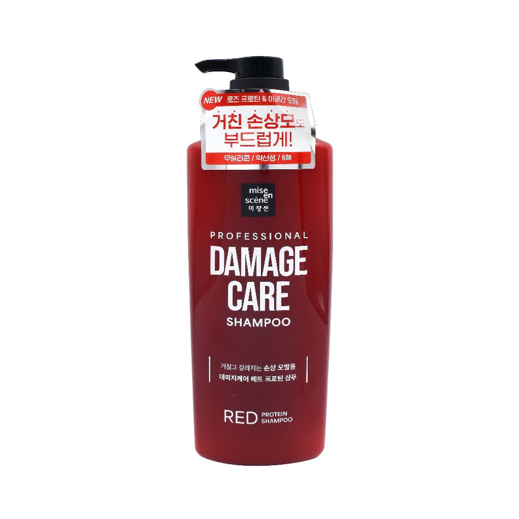 Miseenscene Damage Care Red Protein Shampoo 680ml