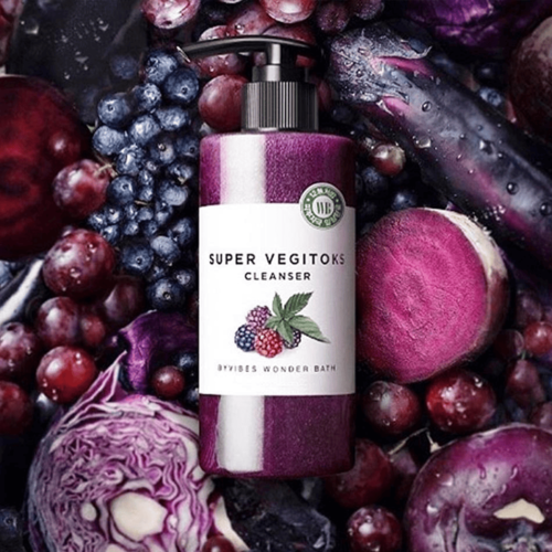 Super Vegitoks Cleanser 300ml - Purple
