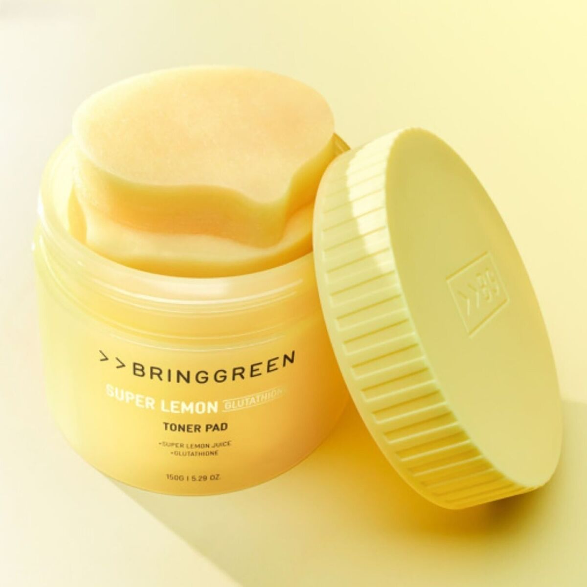 Bring Green Super Lemon Glutathione Toner Pad 90pads