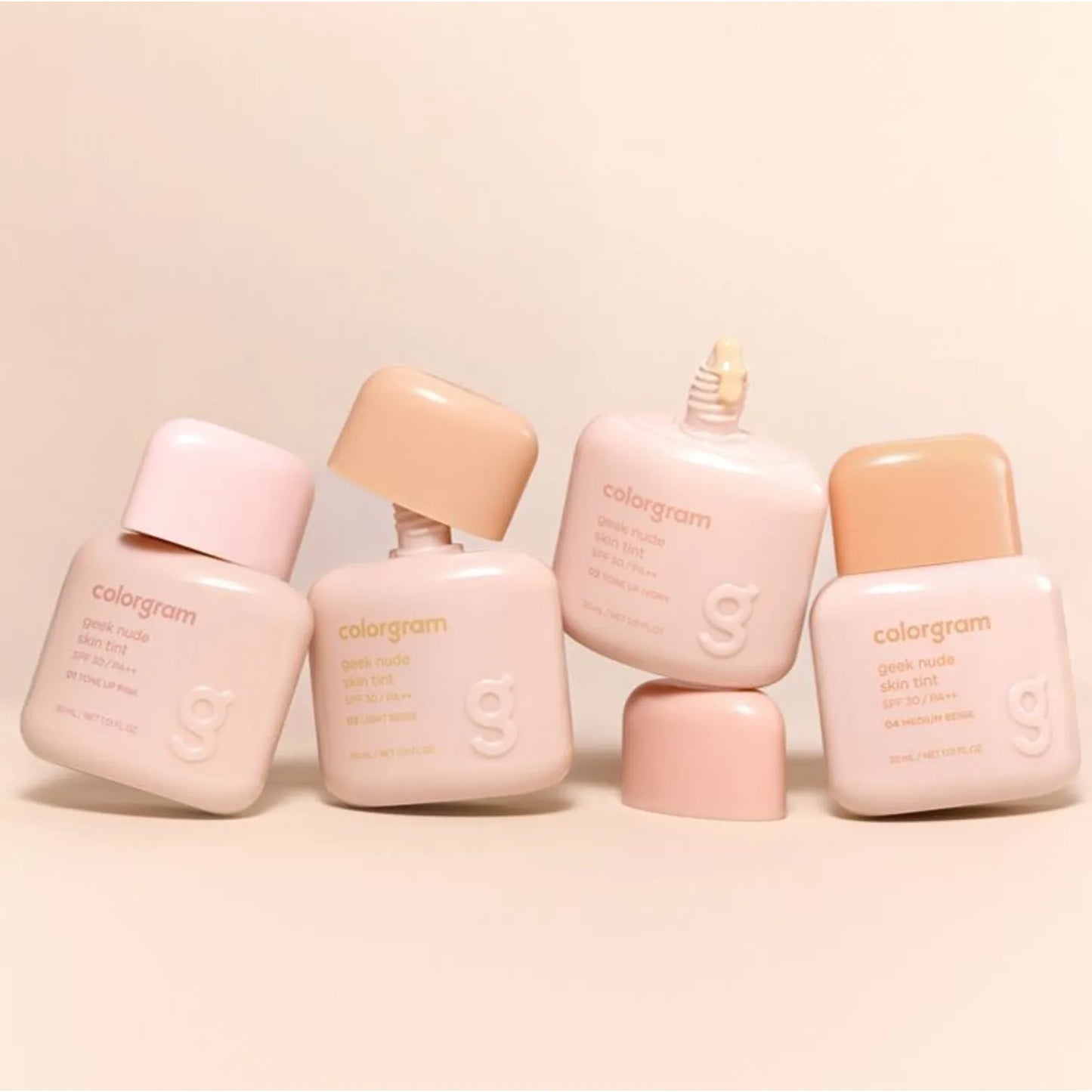 Colorgram Geek Nude Skin Tint 02 Tone Up Ivory