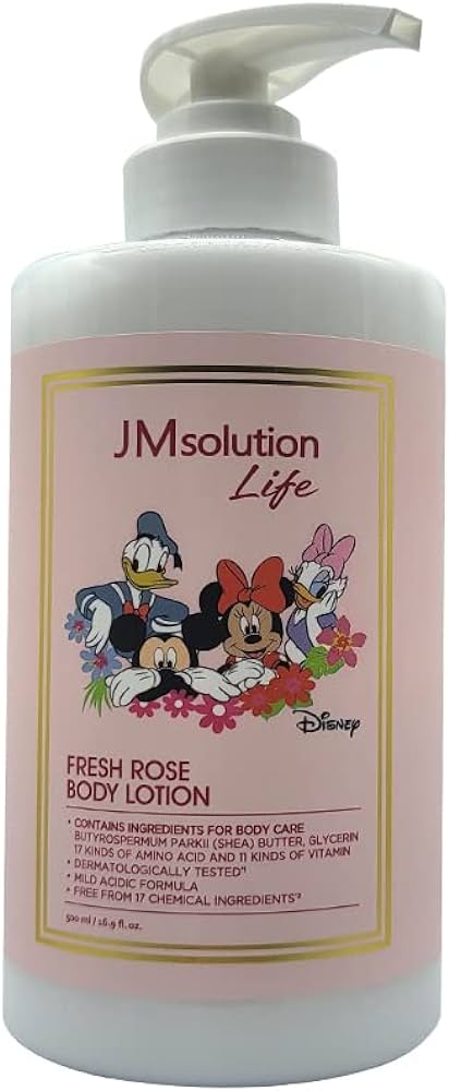 JM Solution Fresh Rose Body Lotion 500ml