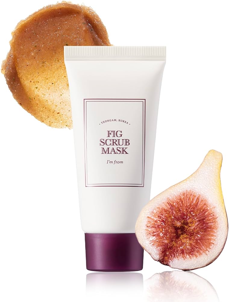 I'm From Fig Scrub Mask