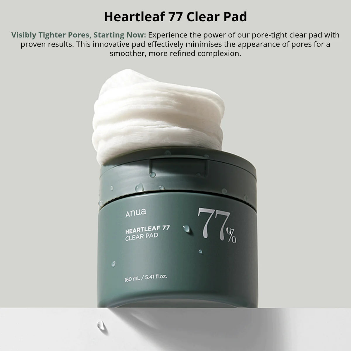 Anua Heartleaf 77% Clear Pad 160ml