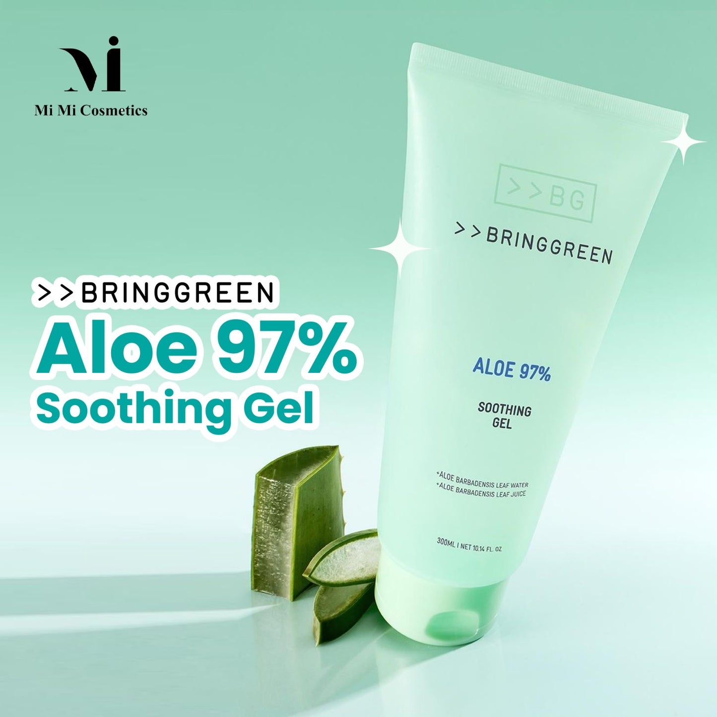 Bring Green Aloe 97% Soothing Gel 300ml