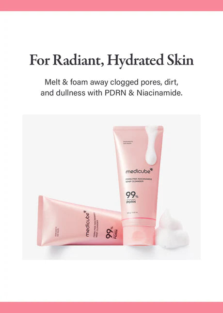 Medicube PDRN Niacinamide Whip Cleanser 120g