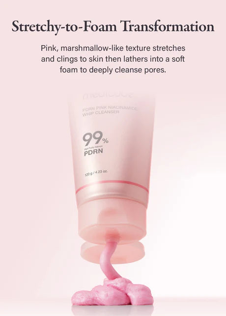Medicube PDRN Niacinamide Whip Cleanser 120g