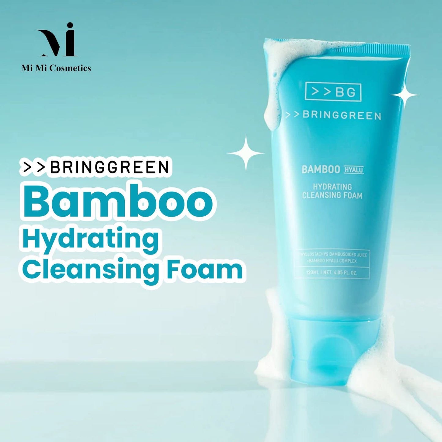 Bring Green Bamboo Hydrating Cleansing Foam 120ml