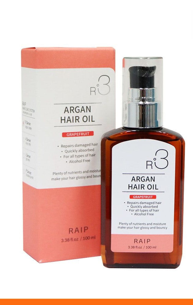 RAIP R3 Argan Hair Oil Grapefruit – Mi Mi Korean Cosmetics