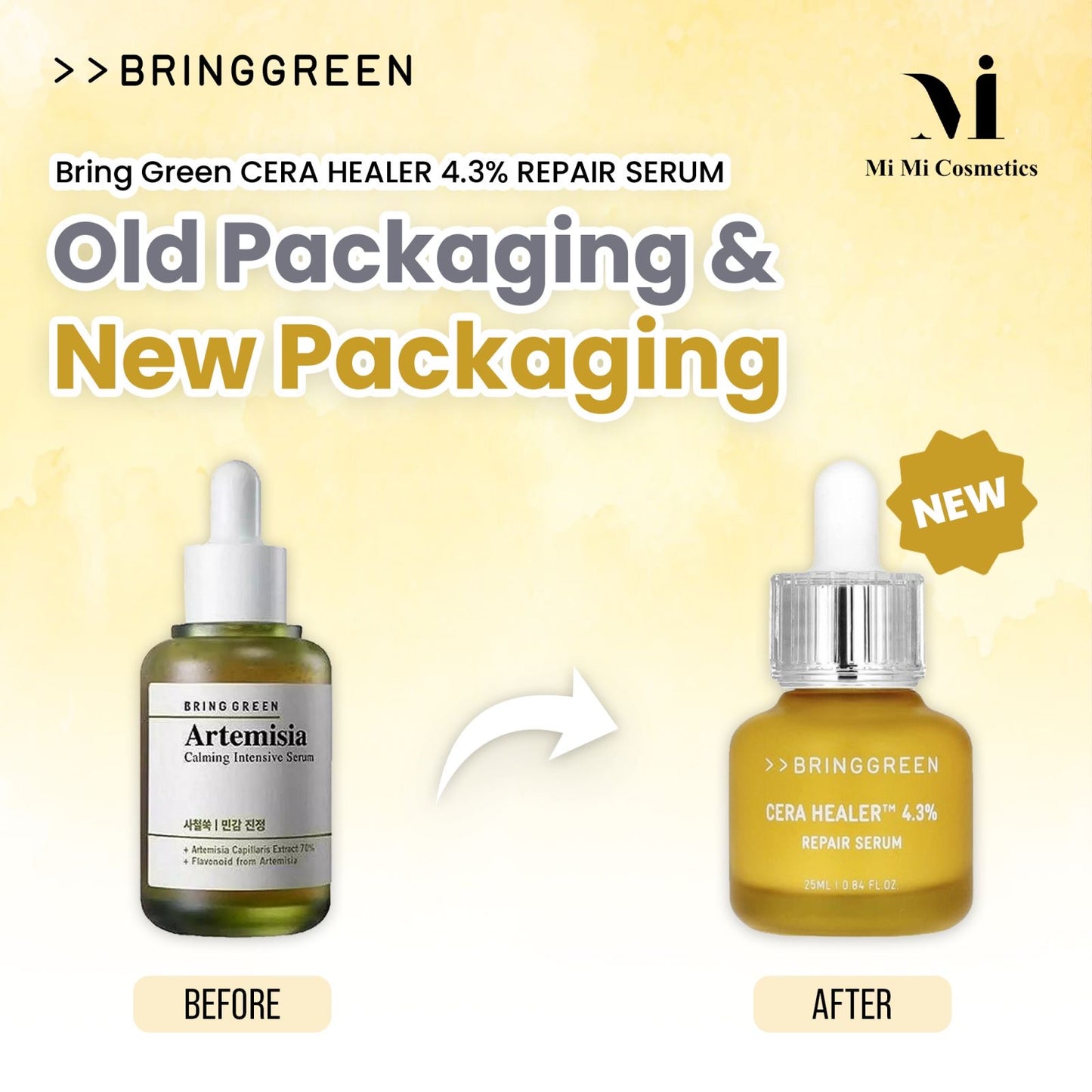 BRINGGREEN Cera Healer 4.3% Repair Serum