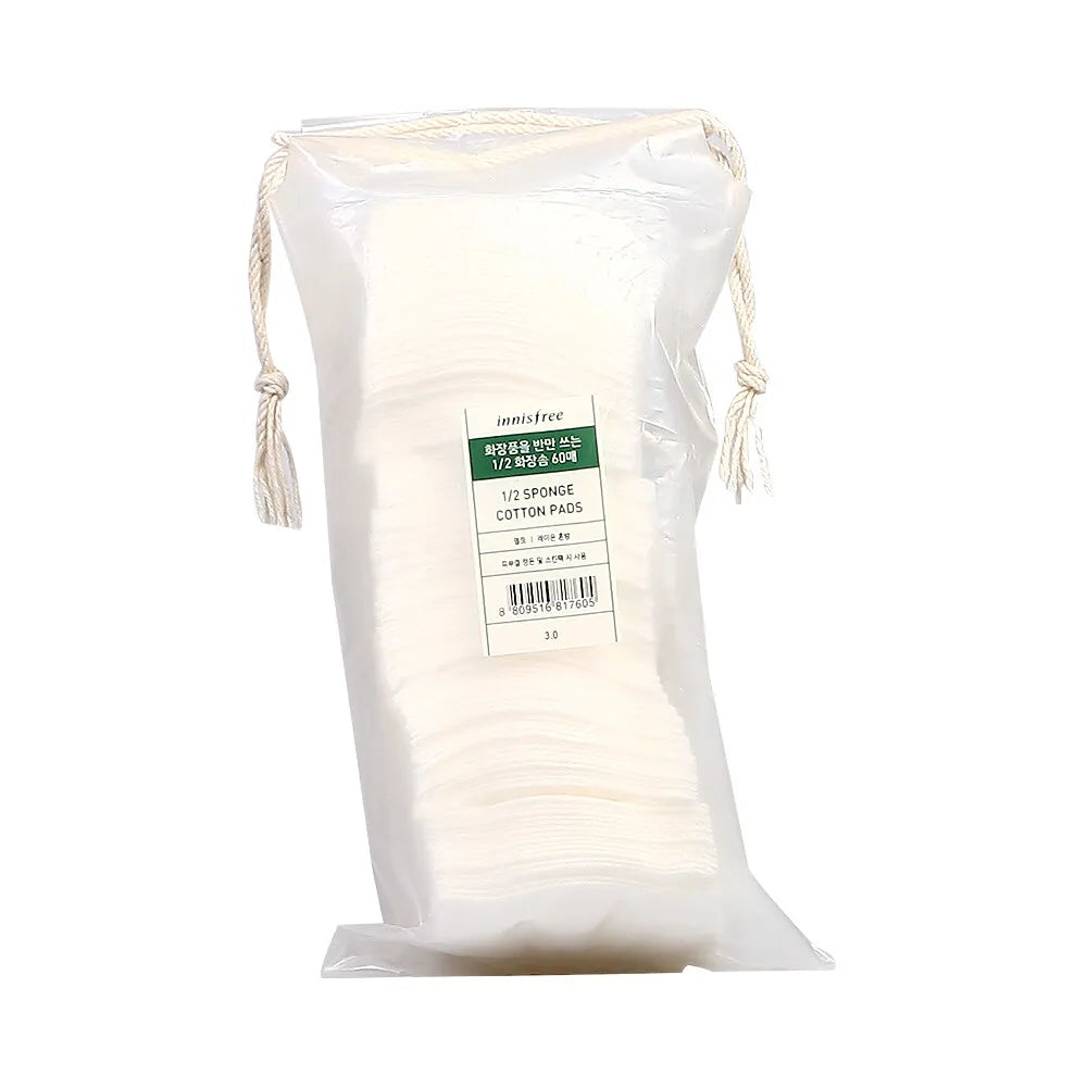 Innisfree 1/2 Sponge Cotton Pads