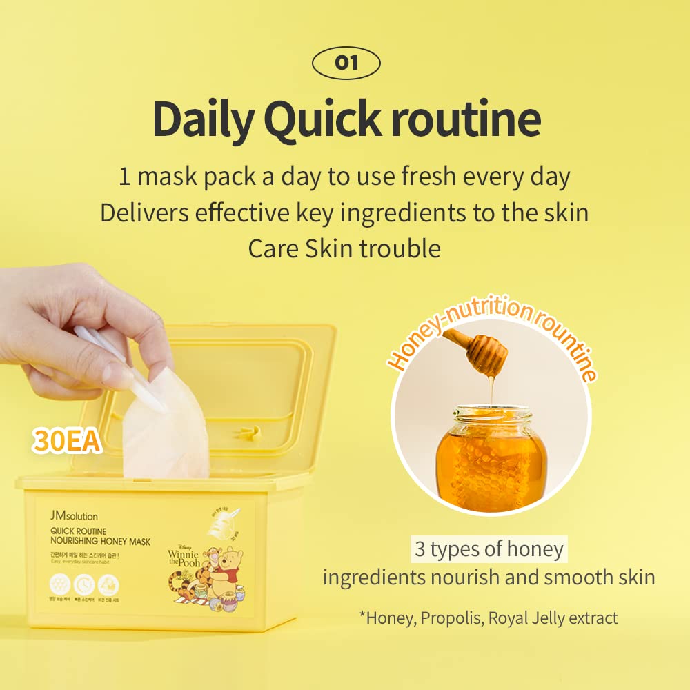 JM Solution Quick Routine Mask Box 30ea