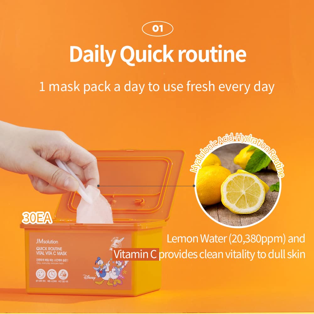 JM Solution Quick Routine Mask Box 30ea