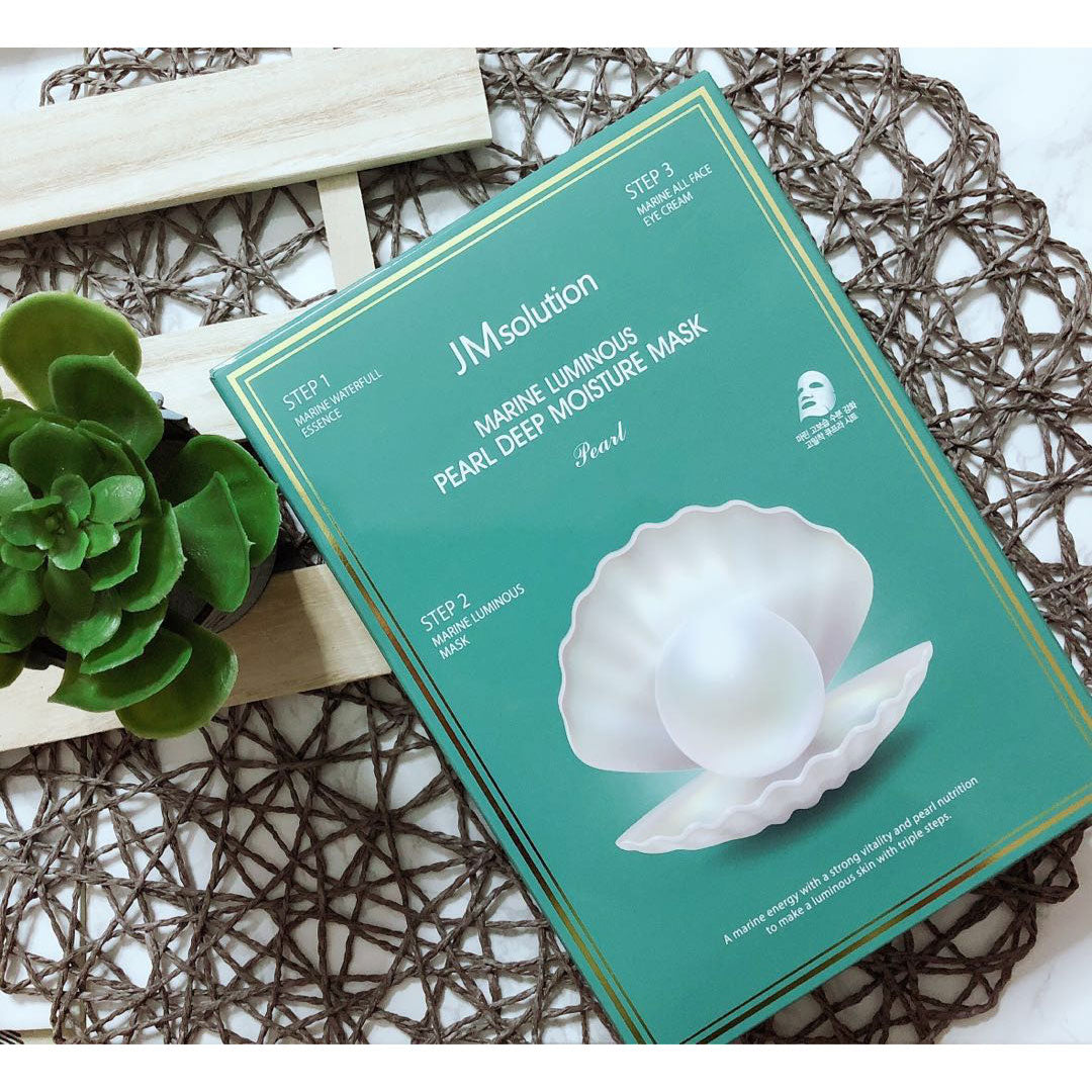 JM Solution Marine Luminous Pearl Deep Moisture Mask