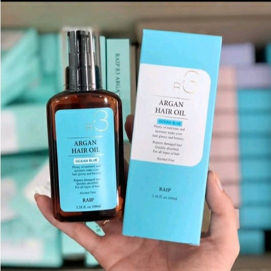 RAIP R3 Argan Hair Oil Ocean Blue