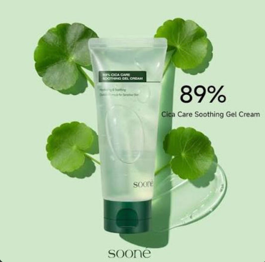 SOONE Cica Soothing Gel Cream (100ml)