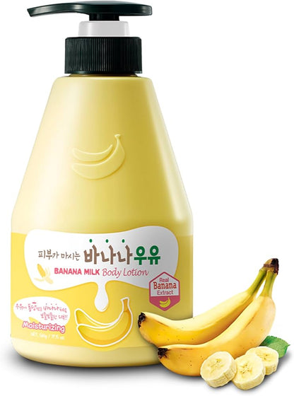 Kwailnara Banana Milk Body Lotion 560g