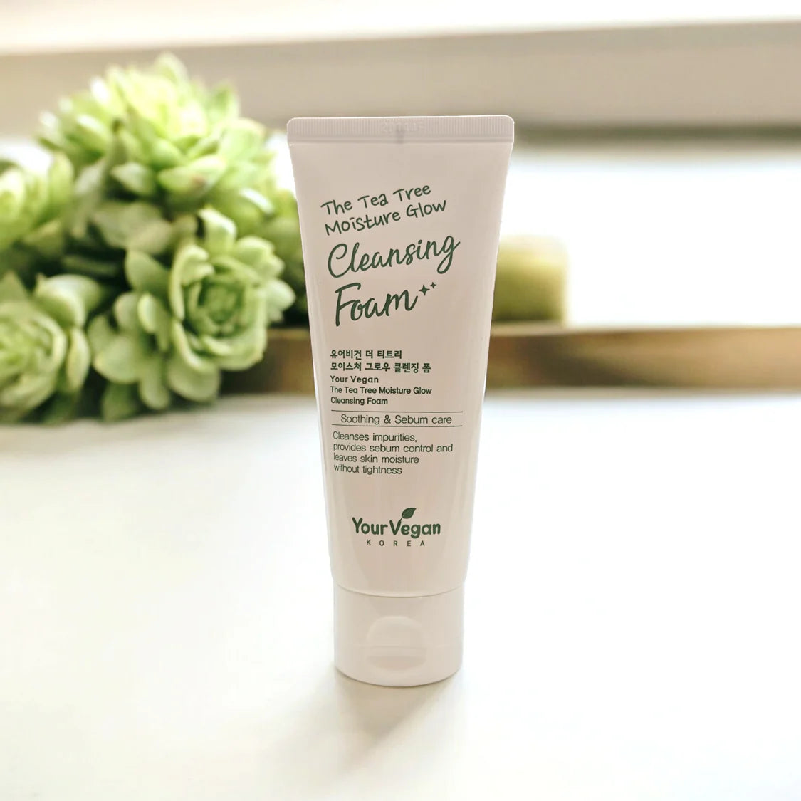 Your Vegan The Tea Tree Moisture Glow  Cleansing Foam
