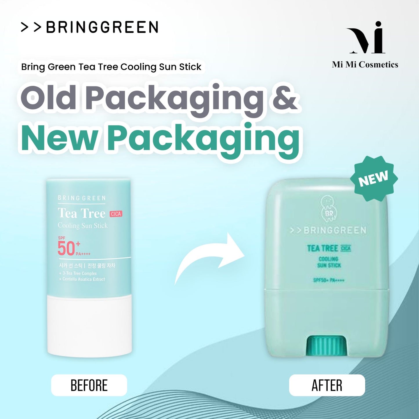 Bring Green Tea Tree Cooling Sun Stick 20g