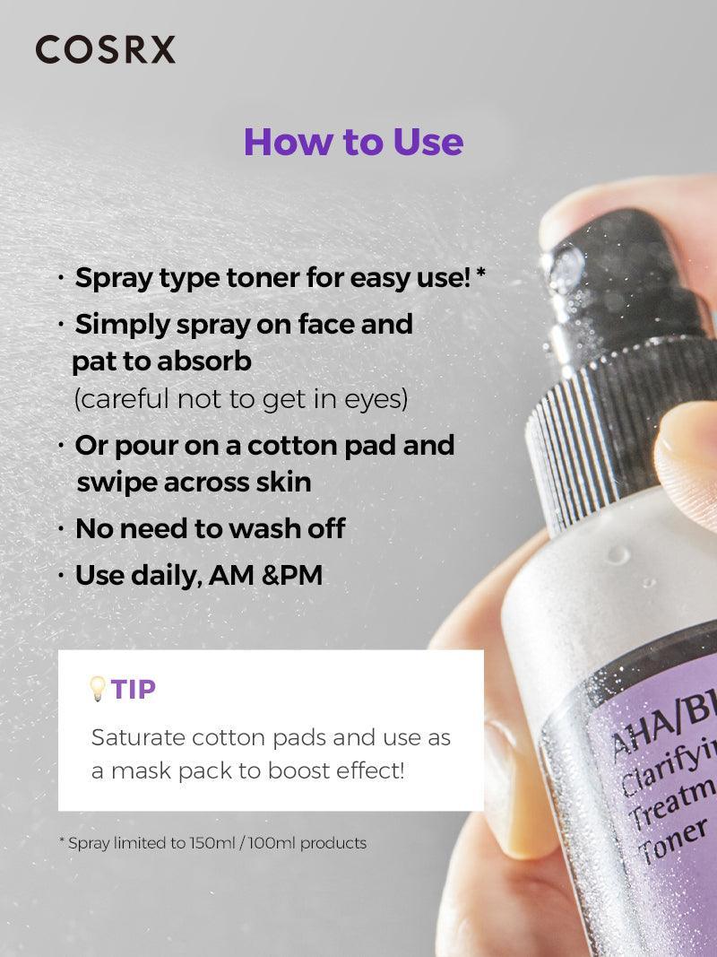 COSRX AHA BHA Clarifying Treatment Toner