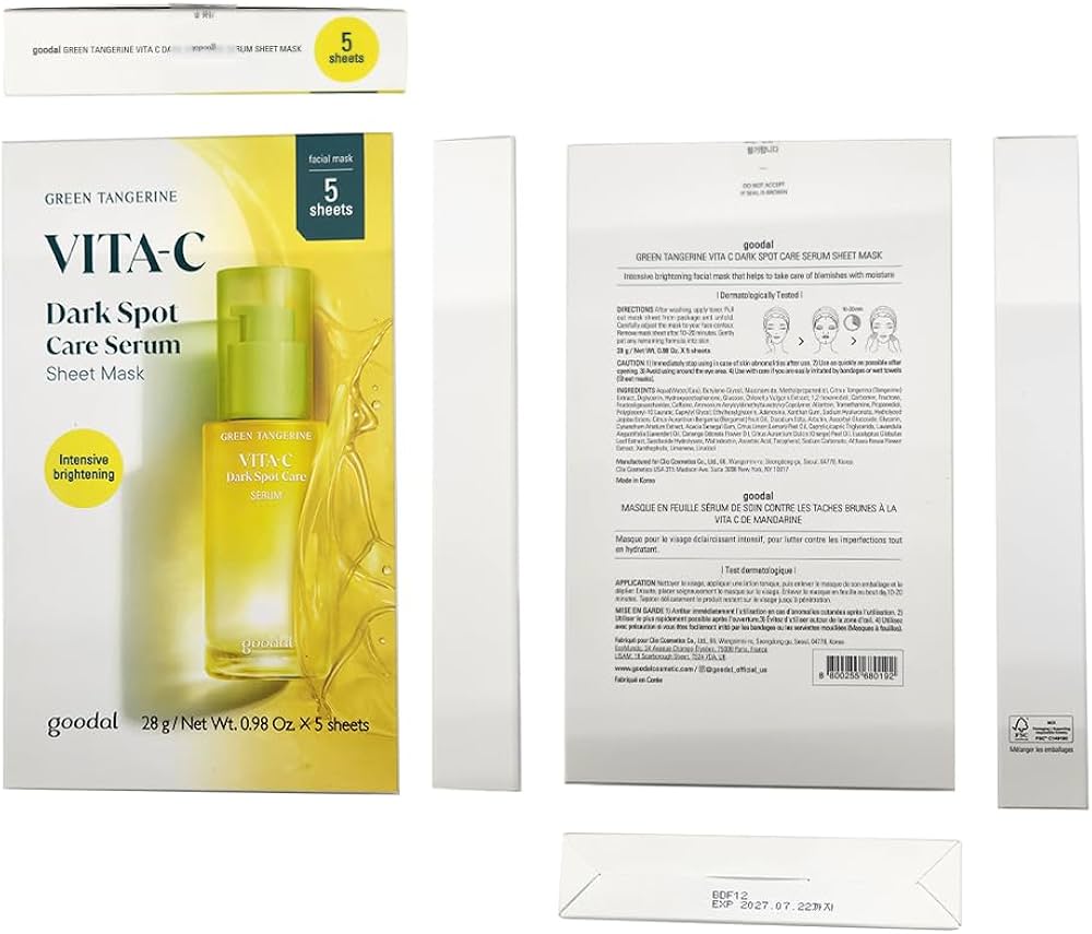 Goodal Green Tangerine Vita C Mask