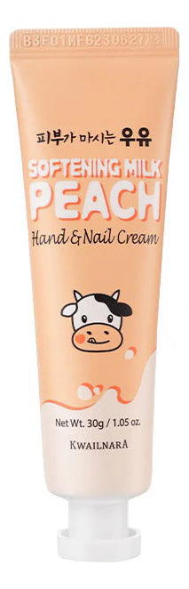 Kwailnara Milk Peach Hand & Nail Cream