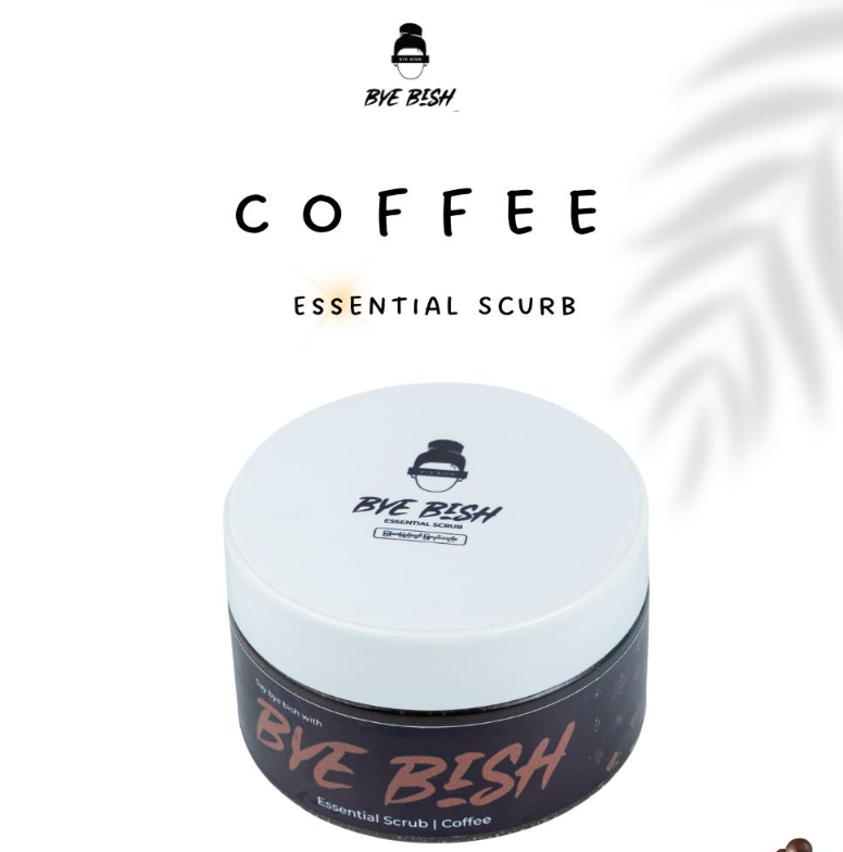 A Moe Bye Bish Essential Scrub 350g ( Coffee )