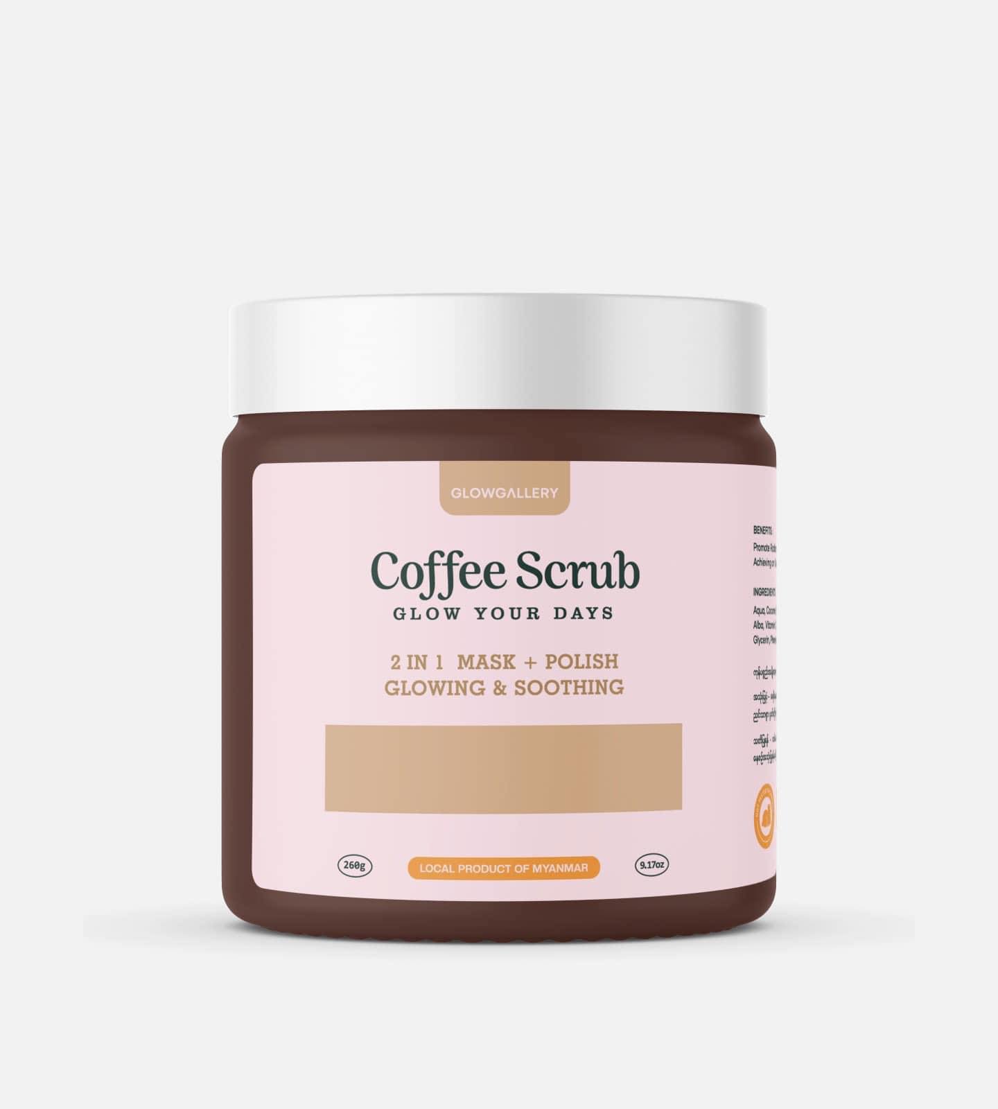 Glow Gallery Coffee Scrub 320g