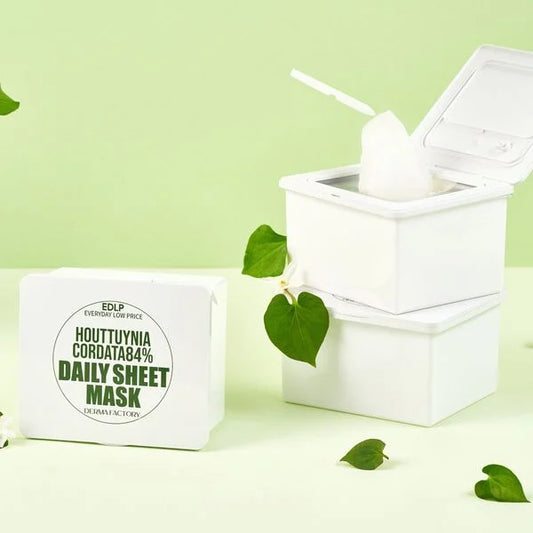 Dermafactory Houttuynia Cordata 84% Daily Sheet Mask