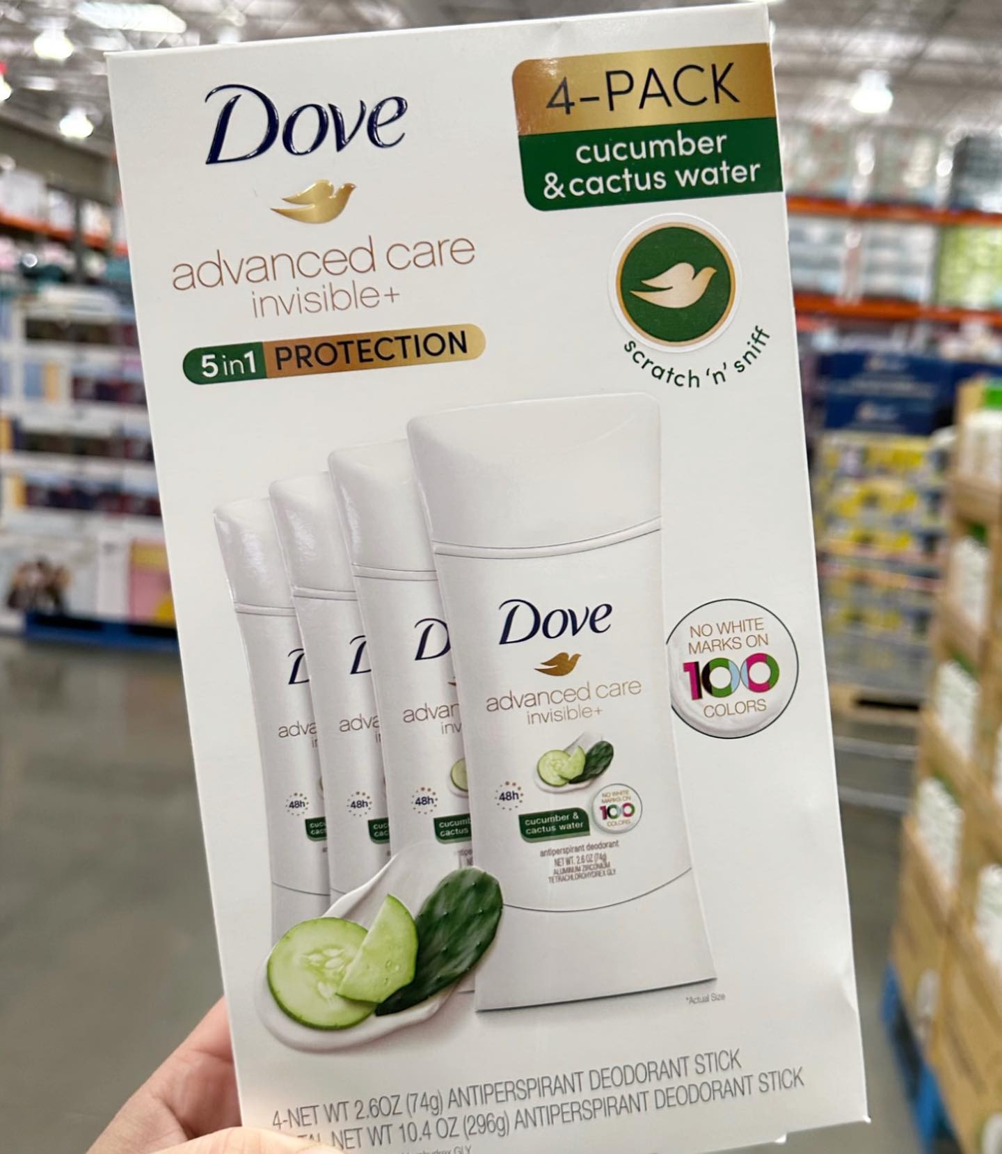 Dove Advance Care- Cucumber & Cacuts water