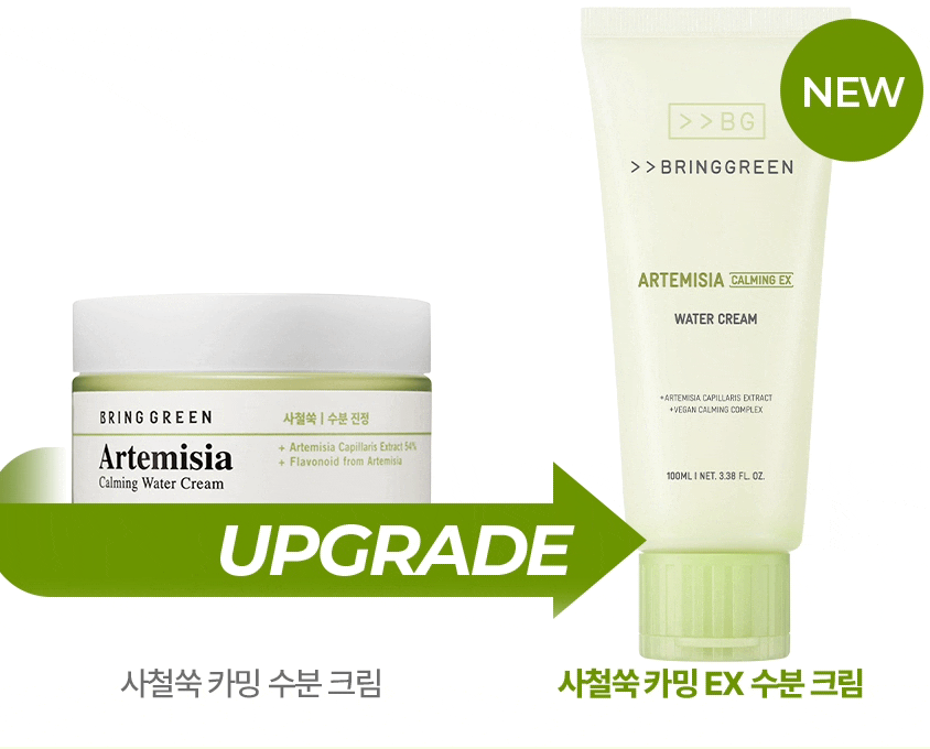 Bring Green Artemisia Calming Ex Water Cream 100ml