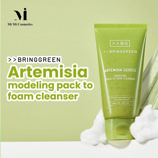 Bring Green Artemisia Calming EX Modeling Pack To Foam Cleanser 120ml