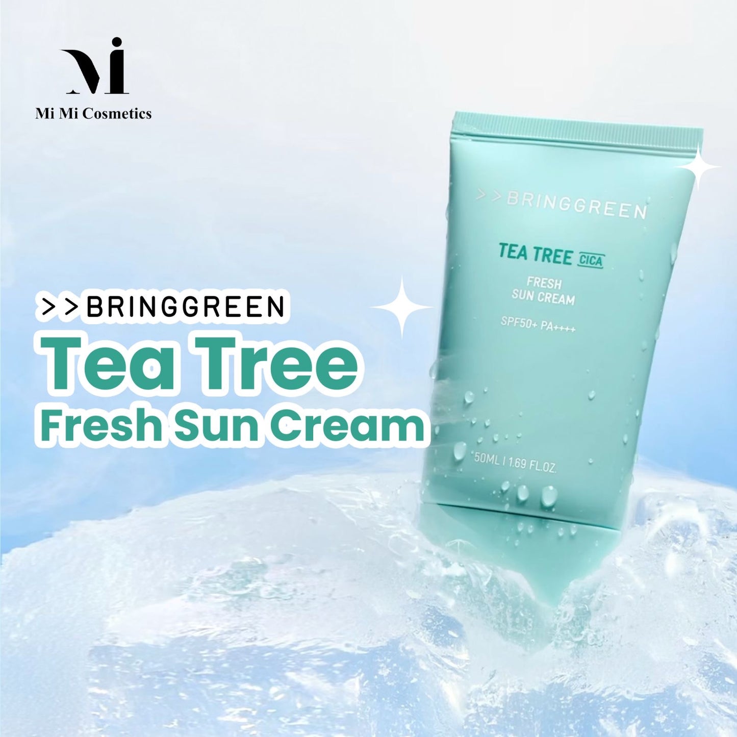 Bring Green Tea Tree Cica Fresh Sun Cream 50ml