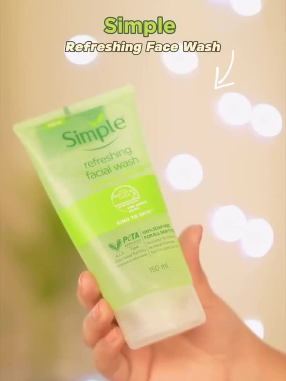 Simple Refreshing Facial Wash 150ml