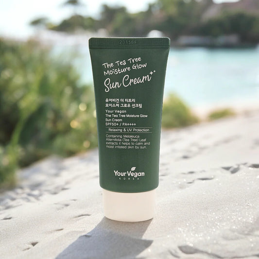 Your Vegan The Tea Tree Moisture Glow Sun Cream