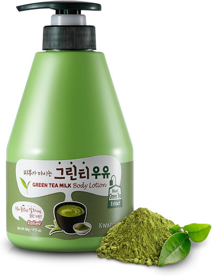 Kwailnara Green Tea Milk Body Lotion 560g