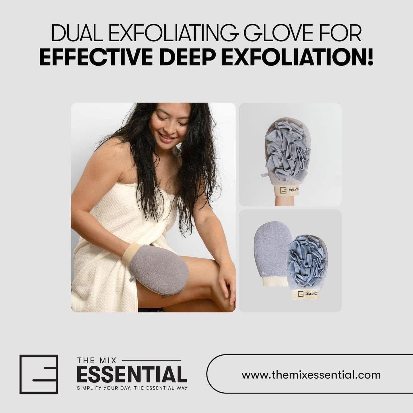 The Mix By Su Exfoliating Gloves