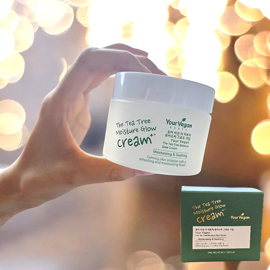 Your Vegan The Tea Tree Moisture Glow  Cream