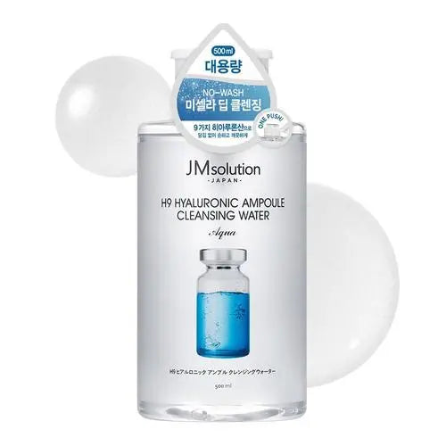 JM Solution H9 Hyaluronic Ampoule Cleansing Water