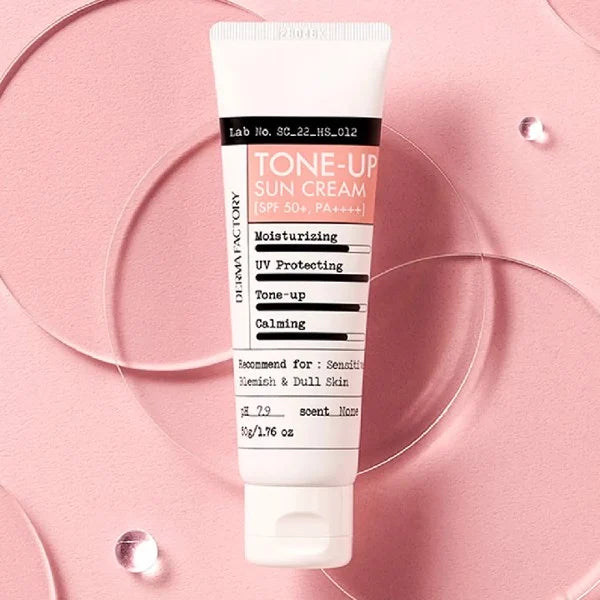 Derma Factory Tone Up Sun Cream (SPF50+, PA+++)