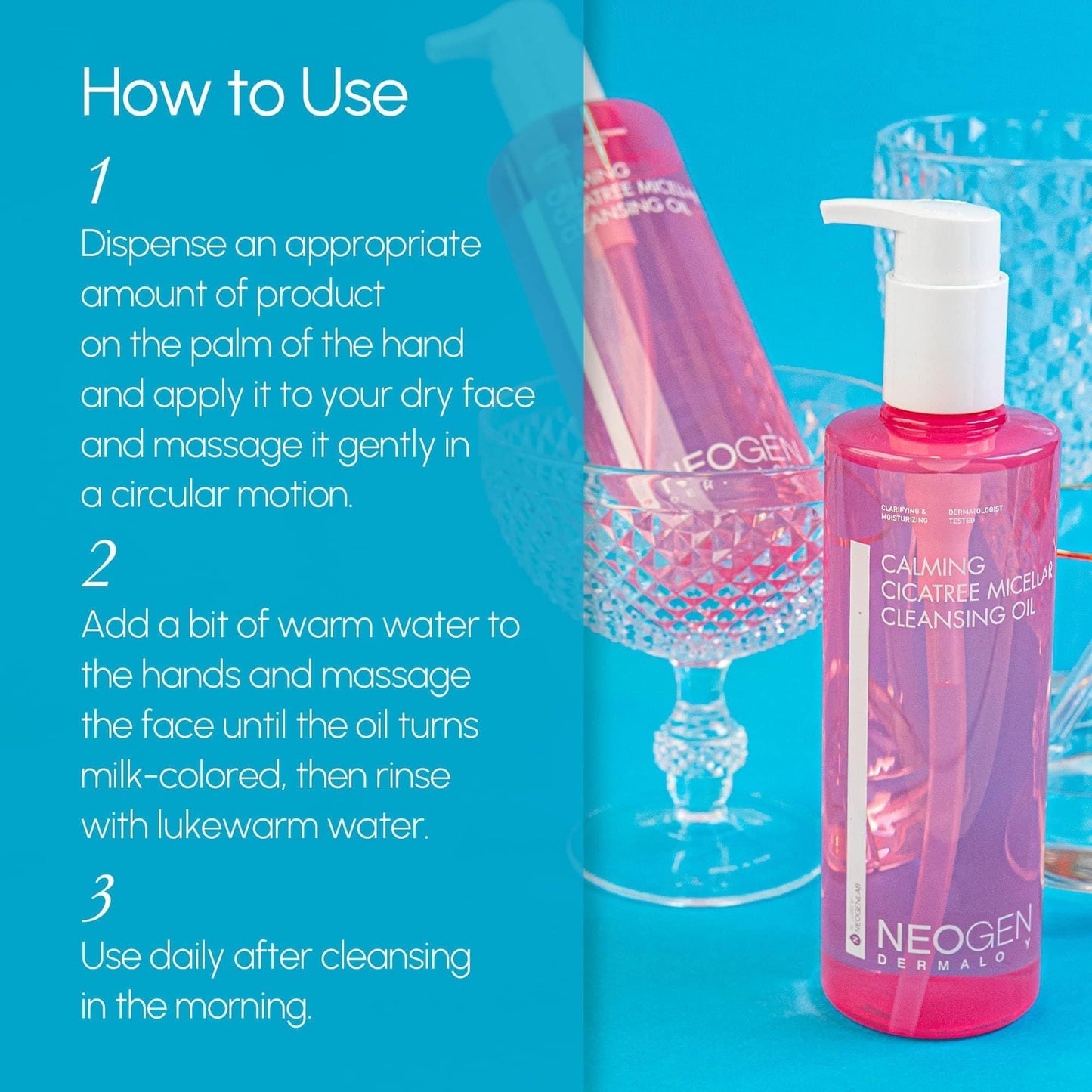 Neogen Calming Cicatree Micellar Cleansing Oil